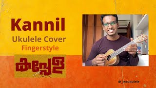 Kannil Vidarum  Kappela Malayalam Movie Ukulele Cover  Instrumental [upl. by Solis]