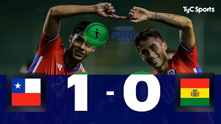 Chile 10 Bolivia  Sudamericano Sub 20 Colombia 2023  Grupo B Fecha 3 [upl. by Aneram389]