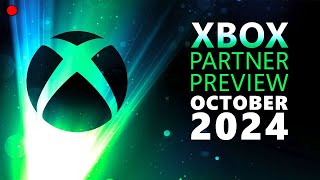 🔴 XBOX PARTNER PREVIEW  OCTOBER 2024 [upl. by Aerbua]