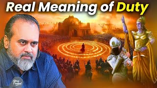 Real Meaning of Duty in the Mahabharata  Acharya Prashant 2023 [upl. by Rednasyl]