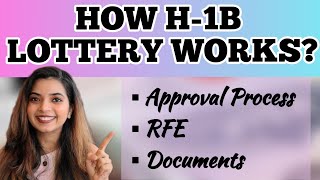 How H1B lottery works  H1B visa process 2022  Documents amp RFE [upl. by Annahsit]