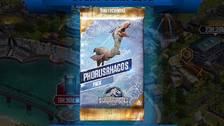 PHORUSRHACOS PACK  JURASSIC WORLD THE GAME [upl. by Keelby]