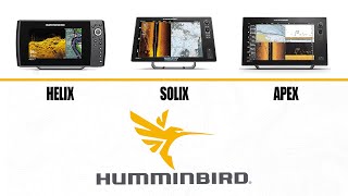 Humminbird Comparison  Helix Solix and Apex [upl. by Mariana]