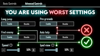 BGMI All New Basic amp Advance Controls Settings  Perfect BGMI Settings Guide  BGMI  Pubg Mobile [upl. by Nileve]