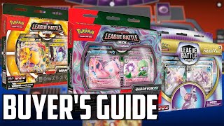 Pokemon TCG League Battle Deck Buyers Guide Gardevoir ex Miraidon ex Palkia VSTAR  What to Buy [upl. by Backer635]