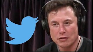 Joe Rogan  Elon Musk on His Twitter Usage [upl. by Esetal202]