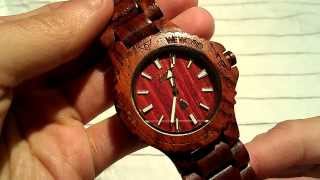 WeWood Fashion Watch Review  Model Date Brown 42mm [upl. by Nomelc]