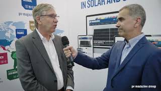 Intersolar 2023  Bill Mulligan CEO at Maxeon Solar Technologies [upl. by Odnumyer]