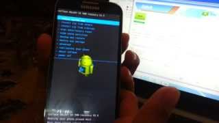 روت جالكسي اس فور Galaxy S4 I9500 Root [upl. by Umont]