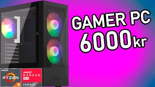 Byg en VILD 1080p GAMER til 6000kr God konfirmationsgave [upl. by Ydnat]