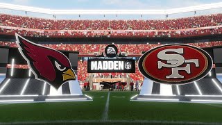 49ers vs Cardinals Simulation  Week 5  Madden 25 [upl. by Llebpmac559]