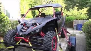 Yamaha YXZ1000r SS SE Ride Video with Polaris RZRs at Walker Valley ORV [upl. by Essy]