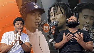 Pricetagg ft Gloc9 JP Bacallan performs quotPahinaquot LIVE on Wish 1075 Bus BrothersReaction [upl. by Ykcul675]