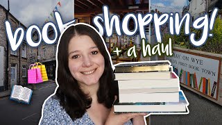 Come Book Shopping with me in Hay on Wye 📖🛍️ amp BOOK HAUL CC [upl. by Zaragoza]