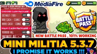 Mini militia hack mod apk DA2 unlimited everything cutter bomb mod mini militia mod apk [upl. by Bullock]