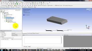 selecting and applying forces in nodes in Ansys Workbench [upl. by Constantia]