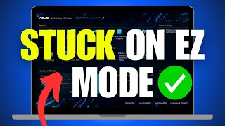 FIX Asus Stuck in Bios Utility EZ Mode [upl. by Philemon400]