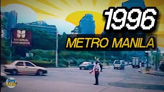 1996 OLD METRO MANILA  90s Life in the Philippines [upl. by Janeta]