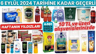 A101 HAFTANIN YILDIZLARI  6 EYLÜL 2024’3 KADAR  GIDA ÜRÜNLERİ  İÇECEK ÇEŞİTLERİ [upl. by Ranit]