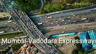 Mumbai Vadodara Expressway Route Map and details [upl. by Elianore]