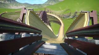 Bobsled Coaster  Made in Planet Coaster [upl. by Ydna]