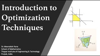 Introduction to Optimization Techniques [upl. by Ellesirg]