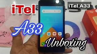 iTel A33 unboxing amp Review Black 6000 Rs iTinbox [upl. by Auqinihs377]