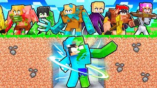 HUNTERS vs MUTANT MOB SHAPESHIFT SPEEDRUNNER In Minecraft [upl. by Alur]