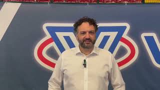 STEFANO LAVARINI  Le prime impressioni del nuovo tecnico della Vero Volley Milano [upl. by Ahsiekrats]