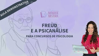 FREUD E A PSICANÁLISE  LINHA DO TEMPO FREUDIANA FREUD  CONCURSOS DE PSICOLOGIA [upl. by Aivatra]