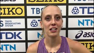 Jemma Reekie on her 2023 World Championships 800m final [upl. by Adev]