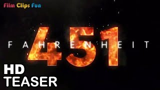 FAHRENHEIT 451 Teaser Trailer 2018 [upl. by Berns729]