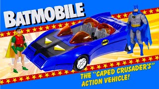 Kenner Super Powers Collection Batman Robin amp Batmobile [upl. by Orhtej85]