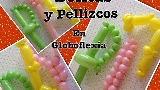 COMO HACER LOS PELLIZCOS Y BURBUJAS CONTINUAS PARA HACER FIGURAS DE GLOBOFLEXIA [upl. by Coffin501]