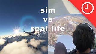 Learning to fly with flight simulators Logitech X56 vs Moza AB9 vs IRL [upl. by Ardnaed]