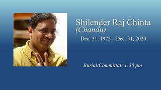 Shilender Raj Chinta Chandu  CommittalBurial [upl. by Neeron]