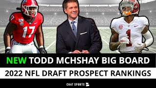 NFL Draft 2022 Rankings ESPN’s Todd McShay’s Top 32 Prospects Before Alabama vs Georgia CFP Title [upl. by Nove]