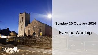 Evening Worship  Sunday 20 October 2024 [upl. by Denney]