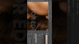 Remove Transparent watermark in photoshop short tutorial retouchfrome shorts retouchediting [upl. by Occor232]