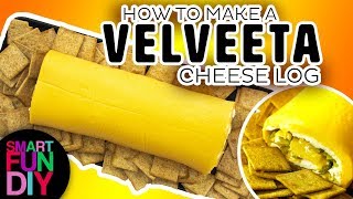 How to make a Velveeta Cheese Log with 3 ingredients in 5 minutes 😋 Better than ROTEL DIP [upl. by Aokek]