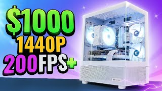 Literally the Best 1000 Gaming PC Build [upl. by Camilo]