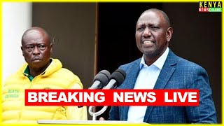 LIVE  Ruto addressing the Nation Now from State House amid Gachagua impeachment [upl. by Ahsiled]