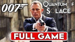 JAMES BOND 007 QUANTUM OF SOLACE Gameplay Walkthrough Part 1 FULL GAME 1080p HD  No Commentary [upl. by Ennirok]