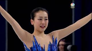 浅田真央 mao asada Sochi 2014 FS 「Piano Concerto No 2 by S Rachmaninoff」 ～ NBC Ver 【リニュアル復刻版】 [upl. by Tiff66]