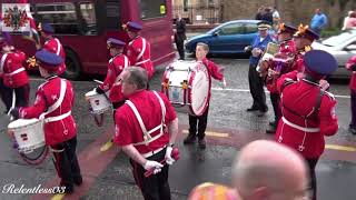 Rose Of England Accordion Band No8  English 12th Parade 110715 [upl. by Ahsiemat]