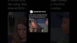 Pharrell has ZERO notes for a 22 year old Maggie Roger’s  Song ‘Alaska’ [upl. by Noicpesnoc791]