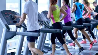 Tutorial cara menggunakan mesin treadmill gym [upl. by Nirtak]