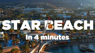 Star Beach In 4 Minutes  Crete 2024  4K [upl. by Werda799]