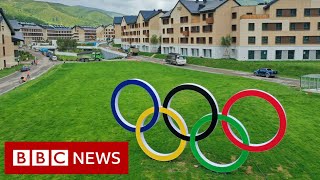 China getting ready for Beijing 2022 Winter Olympics  BBC News [upl. by Ynelram]