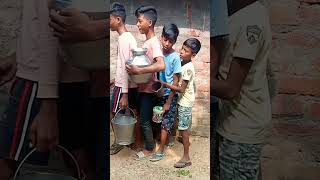 Gaon ka bhandara  funny comedy bhandara viralvideo anishadarshfunnyvideo [upl. by Lana254]